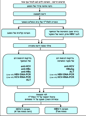 נספח 3 - תרשים זרימה- חשיפה לדם ו-או לנוזל גוף אחר.png